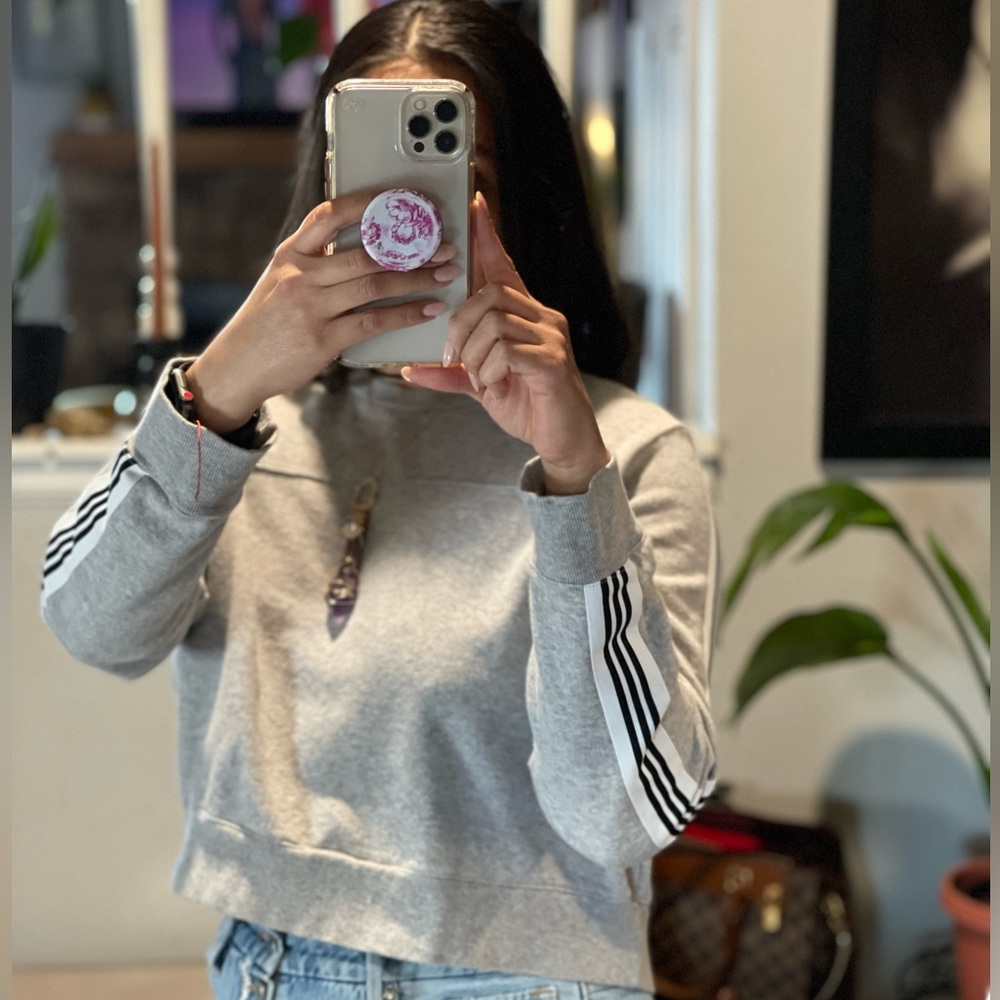 Adidas Long Sleeve Crop Top NWOT